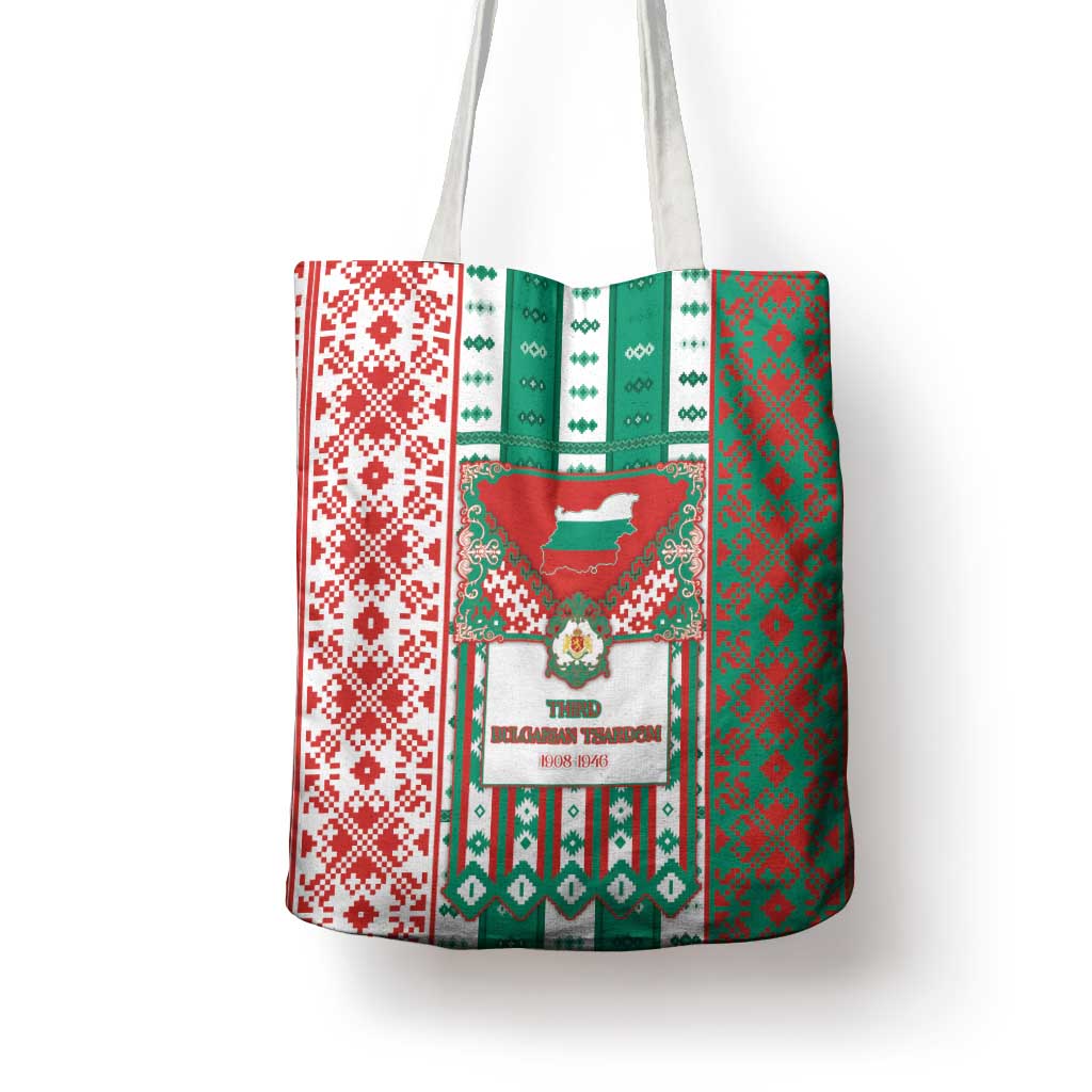 Tsardom Of Bulgaria Tote Bag Slavic Patterns - Wonder Print Shop