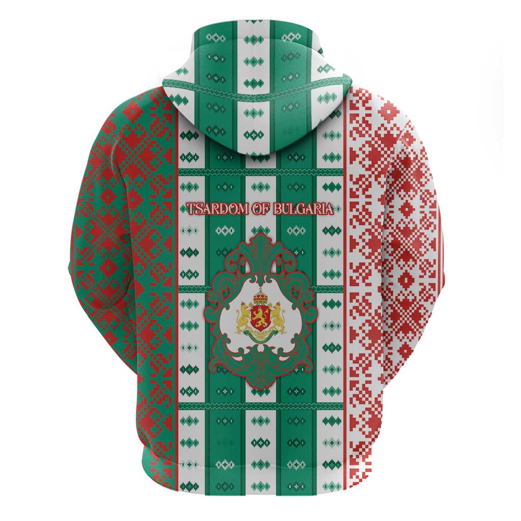 Tsardom Of Bulgaria Zip Hoodie Slavic Patterns - Wonder Print Shop