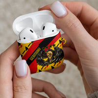 Germany Football AirPods Case Majestic Eagle And Gold Trophy Unique Style
