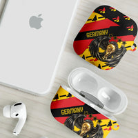 Germany Football AirPods Case Majestic Eagle And Gold Trophy Unique Style