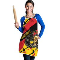 Germany Football Apron Majestic Eagle And Gold Trophy Unique Style