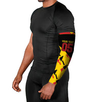 Custom Germany Football Arm Sleeves Majestic Eagle And Gold Trophy Unique Style