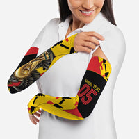 Custom Germany Football Arm Sleeves Majestic Eagle And Gold Trophy Unique Style