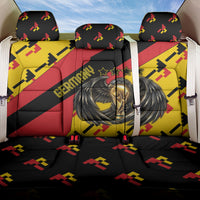 Germany Football Back Car Seat Cover Majestic Eagle And Gold Trophy Unique Style