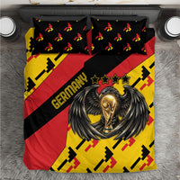 Germany Football Bedding Set Majestic Eagle And Gold Trophy Unique Style