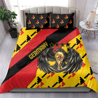 Germany Football Bedding Set Majestic Eagle And Gold Trophy Unique Style