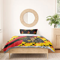 Germany Football Bedding Set Majestic Eagle And Gold Trophy Unique Style