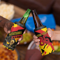 Custom Germany Football 4 in 1 Can Cooler Tumbler Majestic Eagle And Gold Trophy Unique Style