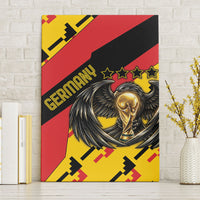 Germany Football Canvas Wall Art Majestic Eagle And Gold Trophy Unique Style