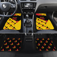 Custom Germany Football Car Mats Majestic Eagle And Gold Trophy Unique Style