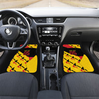 Custom Germany Football Car Mats Majestic Eagle And Gold Trophy Unique Style