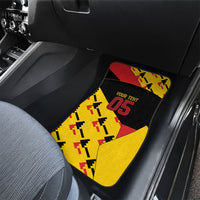 Custom Germany Football Car Mats Majestic Eagle And Gold Trophy Unique Style