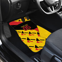 Custom Germany Football Car Mats Majestic Eagle And Gold Trophy Unique Style