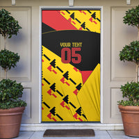 Custom Germany Football Door Cover Majestic Eagle And Gold Trophy Unique Style