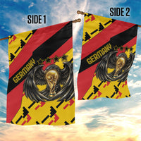 Germany Football Garden Flag Majestic Eagle And Gold Trophy Unique Style