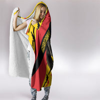 Germany Football Hooded Blanket Majestic Eagle And Gold Trophy Unique Style