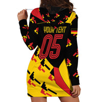 Custom Germany Football Hoodie Dress Majestic Eagle And Gold Trophy Unique Style