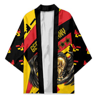 Custom Germany Football Kimono Majestic Eagle And Gold Trophy Unique Style