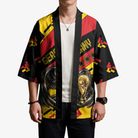 Custom Germany Football Kimono Majestic Eagle And Gold Trophy Unique Style