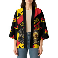 Custom Germany Football Kimono Majestic Eagle And Gold Trophy Unique Style