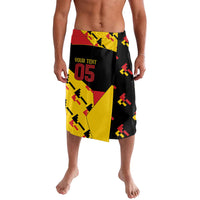 Custom Germany Football Lavalava Majestic Eagle And Gold Trophy Unique Style