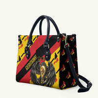 Germany Football Leather Bag Majestic Eagle And Gold Trophy Unique Style