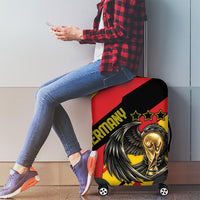 Germany Football Luggage Cover Majestic Eagle And Gold Trophy Unique Style