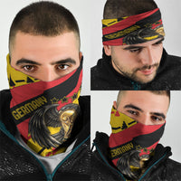 Germany Football Neck Gaiter Majestic Eagle And Gold Trophy Unique Style