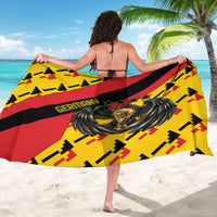 Germany Football Sarong Majestic Eagle And Gold Trophy Unique Style