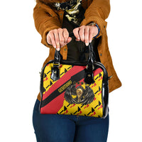 Germany Football Shoulder Handbag Majestic Eagle And Gold Trophy Unique Style