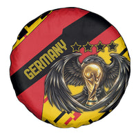 Germany Football Spare Tire Cover Majestic Eagle And Gold Trophy Unique Style
