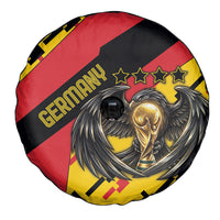 Germany Football Spare Tire Cover Majestic Eagle And Gold Trophy Unique Style