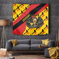Germany Football Tapestry Majestic Eagle And Gold Trophy Unique Style