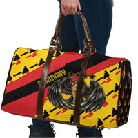 Germany Football Travel Bag Majestic Eagle And Gold Trophy Unique Style