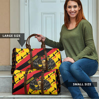 Germany Football Travel Bag Majestic Eagle And Gold Trophy Unique Style