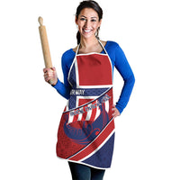 Norway Football Apron Viking Ship Nordic Patterns