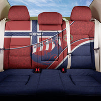Norway Football Back Car Seat Cover Viking Ship Nordic Patterns