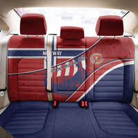 Norway Football Back Car Seat Cover Viking Ship Nordic Patterns