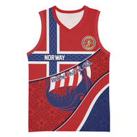 Custom Norway Football Basketball Jersey Viking Ship Nordic Patterns