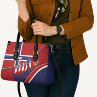 Norway Football Leather Bag Viking Ship Nordic Patterns