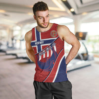 Custom Norway Football Men Tank Top Viking Ship Nordic Patterns