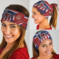 Norway Football Neck Gaiter Viking Ship Nordic Patterns