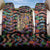 Hippie Back Car Seat Cover Hand Gesture V With Peace Symbol - Wonder Print Shop