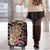 Hippie Luggage Cover Hand Gesture V With Peace Symbol - Wonder Print Shop