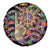 Hippie Spare Tire Cover Hand Gesture V With Peace Symbol - Wonder Print Shop
