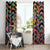 Hippie Window Curtain Hand Gesture V With Peace Symbol - Wonder Print Shop