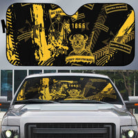 Buffalo Soldiers Auto Sun Shade Military Urban Retro Style - Wonder Print Shop