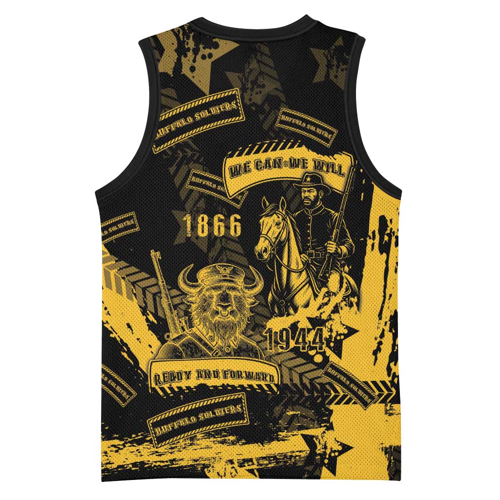 Buffalo Soldiers Basketball Jersey Military Urban Retro Style - Wonder Print Shop