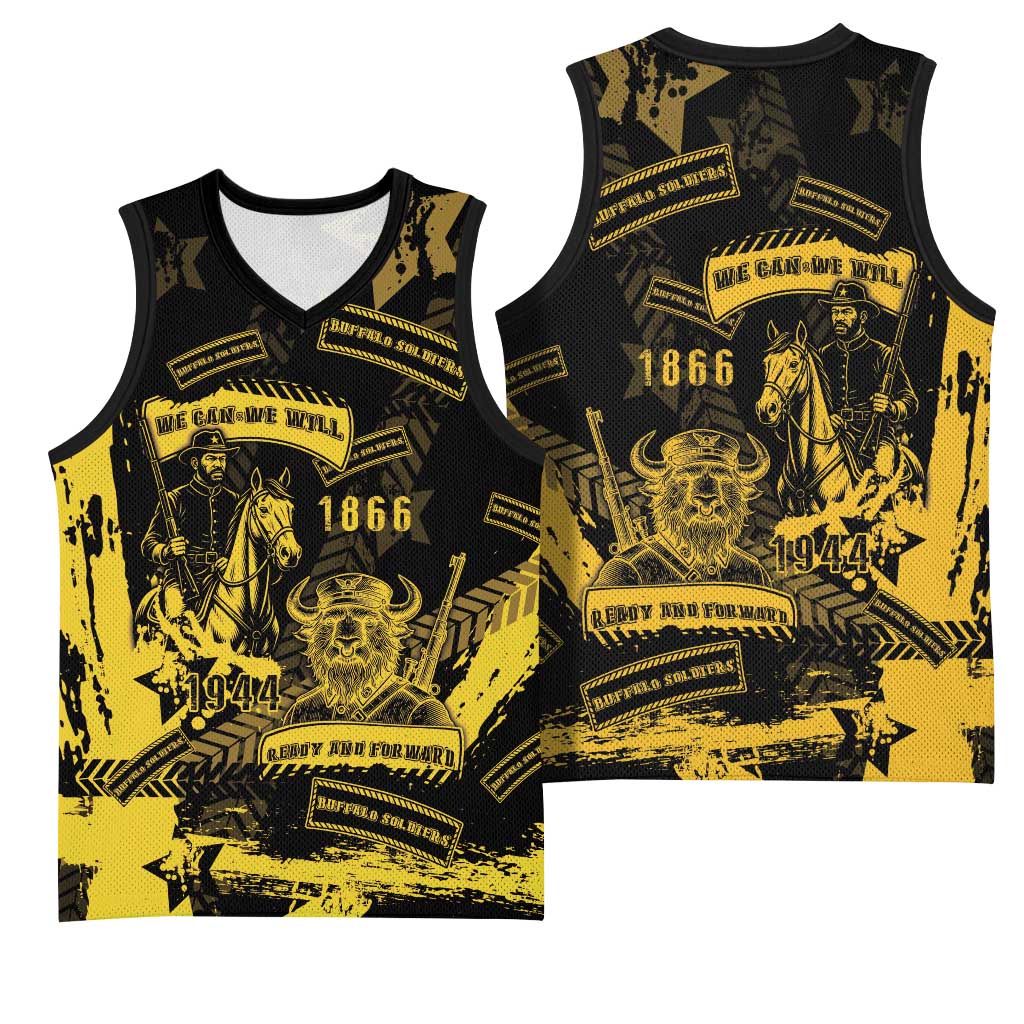 Buffalo Soldiers Basketball Jersey Military Urban Retro Style - Wonder Print Shop
