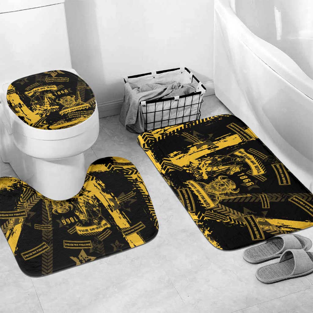 Buffalo Soldiers Bathroom Set Military Urban Retro Style - Wonder Print Shop
